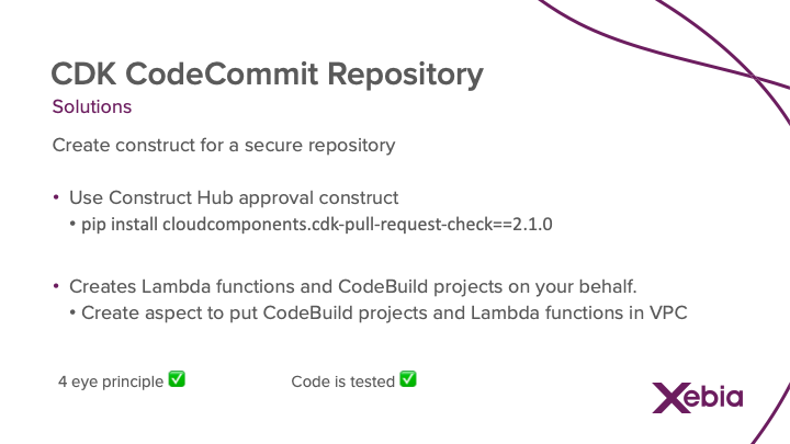 CodeCommit construct